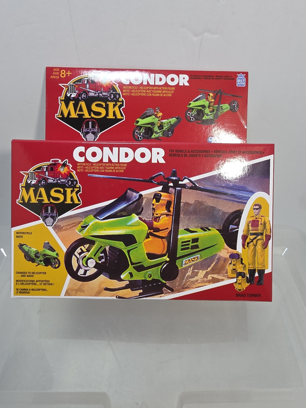 The Loyal Subjects 2025 M.A.S.K. Motorcycle/Helicopter Condor W/Brad Turner (A2)